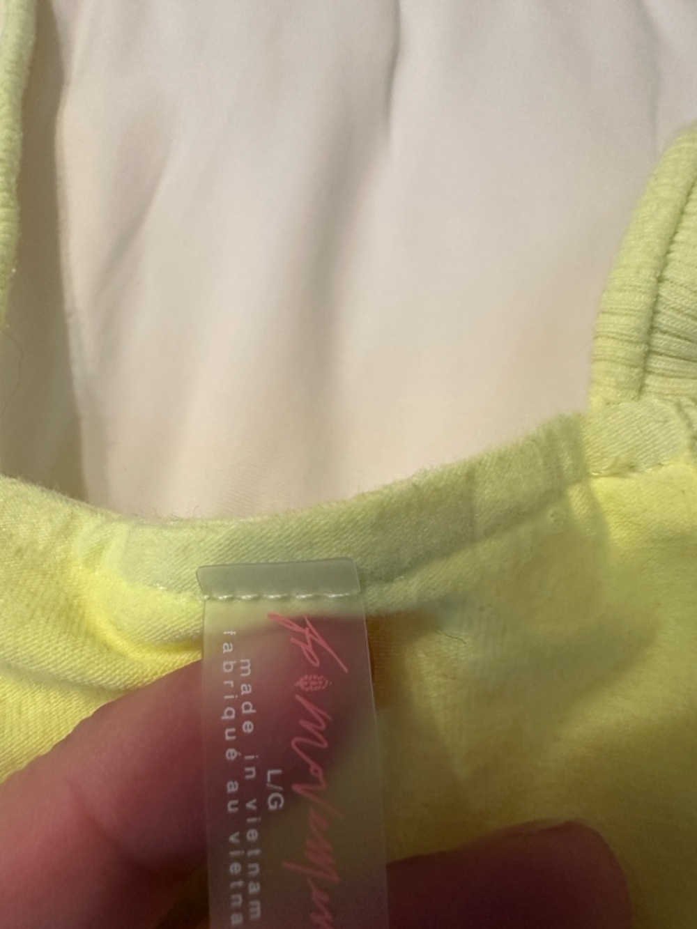 FP Movement Hot Shot Romper - Size L Lemon Yellow Tank Dress - Picture 8 of 11